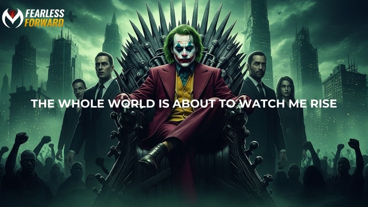 The whole world is about to watch you rise 🆙 You’re an ICON in the Making - JOKER