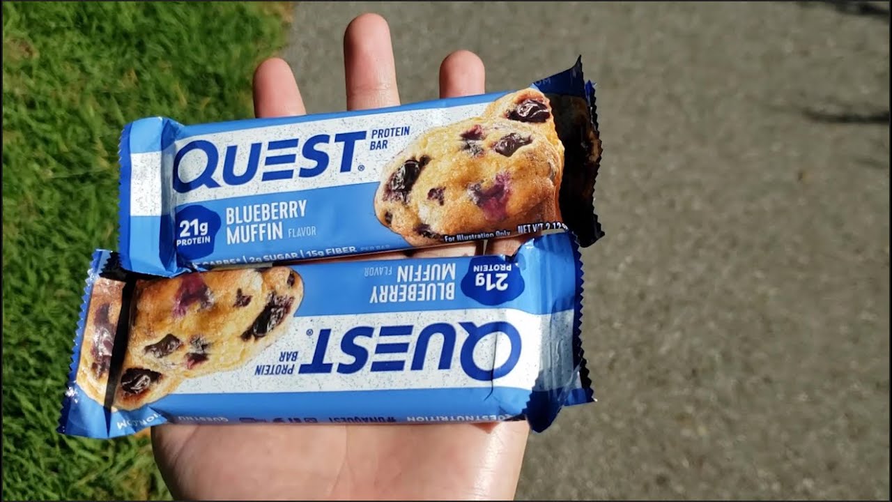ON THE ROAD REVIEW Blueberry Muffin Quest Bar (3 Bridges in 1 Video
