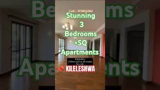 Spacious 3 Bedrooms #Apartments #ForRent in #Kileleshwa Nairobi