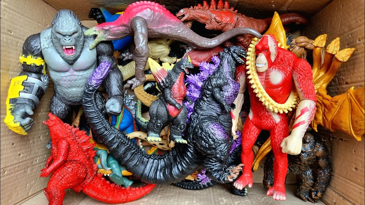 Hunting Found Godzilla, King Kong, T-Rex, Mosasaurus, Megalodon, King Ghidorah and more