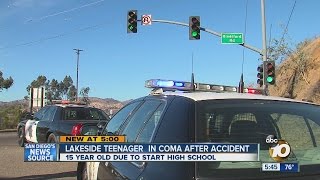 Lakeside teenager in coma after accident