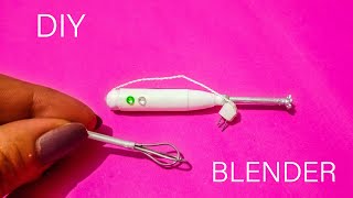 DIY // Minyatür Blendır Yapımı // Miniature Blender