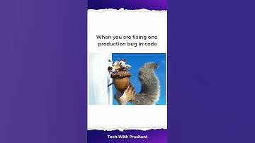 Developer fixing production bug...