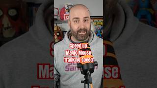 Make Magic Mouse tracking speed faster #apple #magicmouse