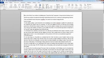 IGCSE ICT | MS Word | Paper 2 | 2013 | May/June