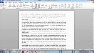 IGCSE ICT | MS Word | Paper 2 | 2013 | May/June