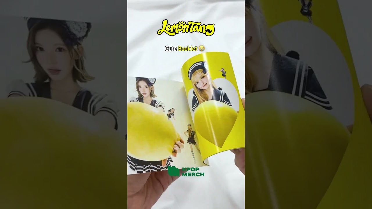 Hearts2Hearts 'Lemon Tang' Jewel Case Ver. Unboxing 🍋💛 - YouTube