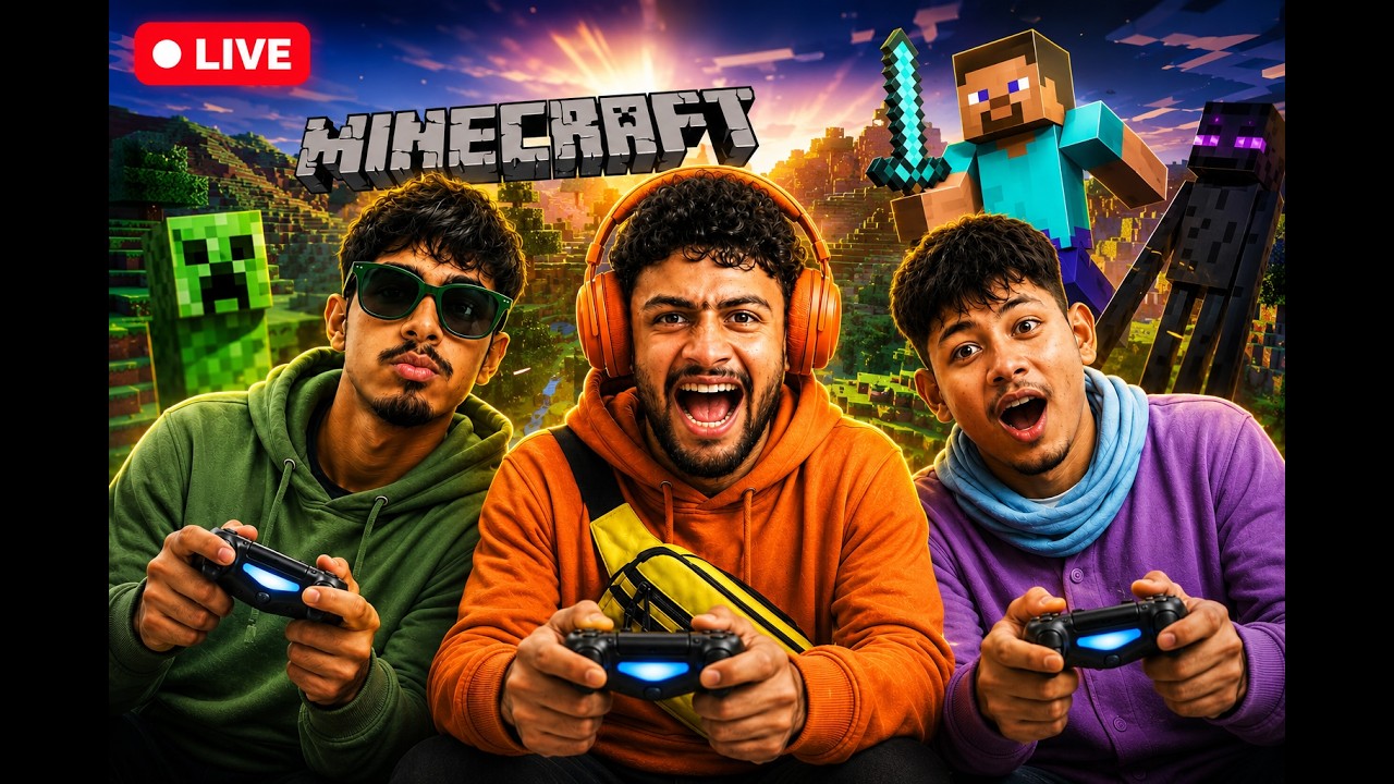 3 idiots Playing MC