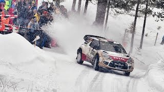 Rallying on Snowy Roads in Sweden - FIA World Rally Championship 2015 screenshot 1