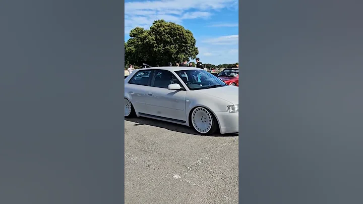 LOW Audi S3 8L! #Audi #audis3 #s3 #baggedaudi #downnoutmotors ##slammed