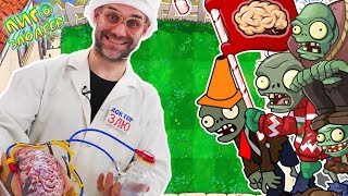 ДОКТОР ЗЛЮ играет в Plants vs. Zombies! Часть 1. 13+