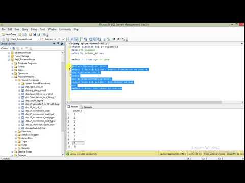 generate 1-10 in sql
