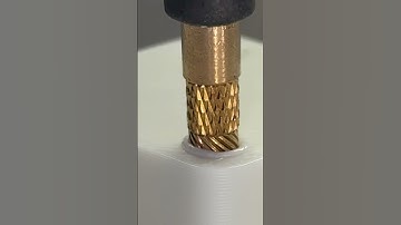 Threaded Insert in 3D Printed PLA – Easy Soldering Trick for Strong Threads!