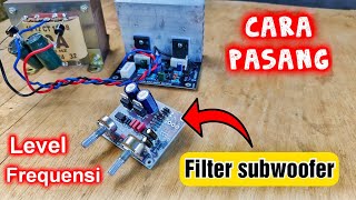 How to install a subwoofer filter plus frequency on 400 watt power How to install a subwoofer filter plus frequency on 400 watt power
