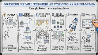 How Software is Actually Built: The Full SDLC Explained (Case Study: ermaheshjoshi.com)