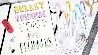 Bullet Journaling Tips for Beginners   (CLOSED) GIVEAWAY ft. AmandaRachLee | Bujo 101 | Miss Louie