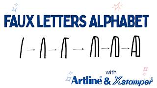 How to Create Faux Lettering | Full Alphabet
