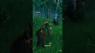 Valheim Viking’s First Death 💀 Chased by 2-Star Skeletons! #Shorts