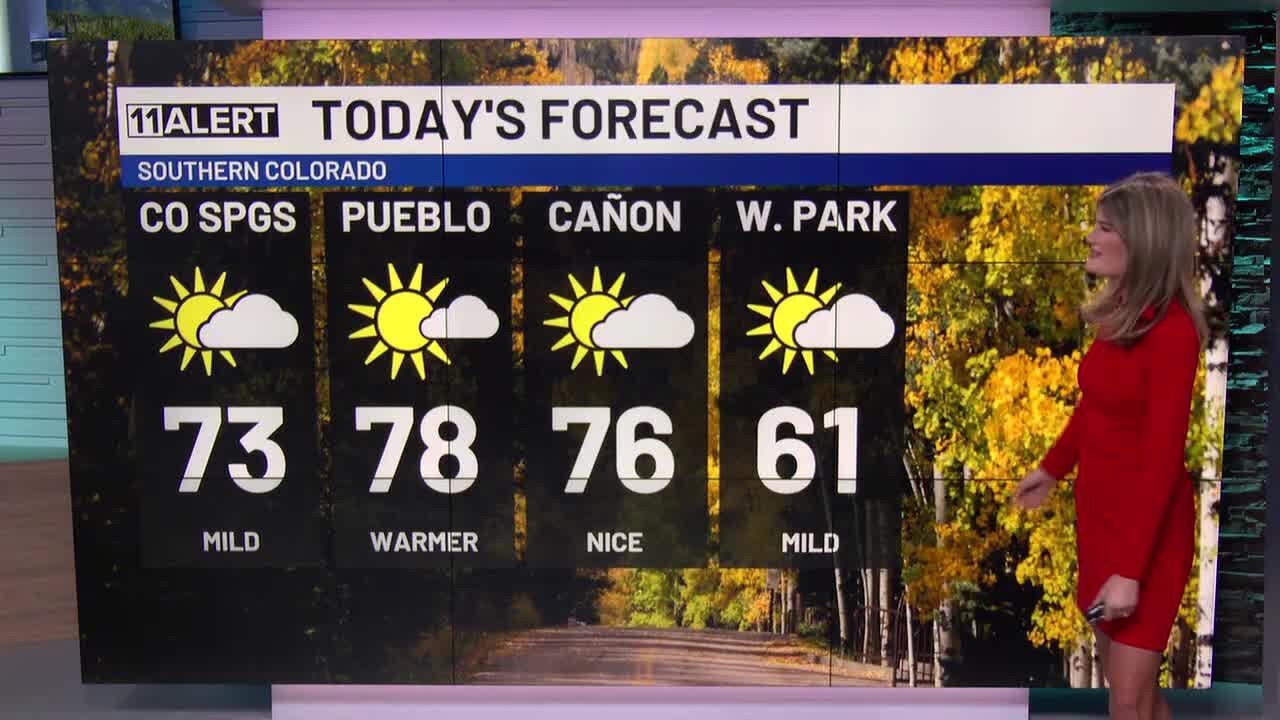 Warm again for Friday ahead of a slightly cooler weekend - YouTube