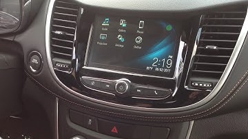 2017 Chevy Trax Radio/ Entertainment Demonstration Indianapolis, IN