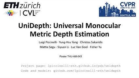 [CVPR 2024] UniDepth: Universal Monocular Depth Estimation