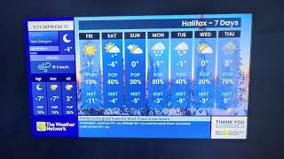 The Weather Network Local Forecast Thursday February 19 2026