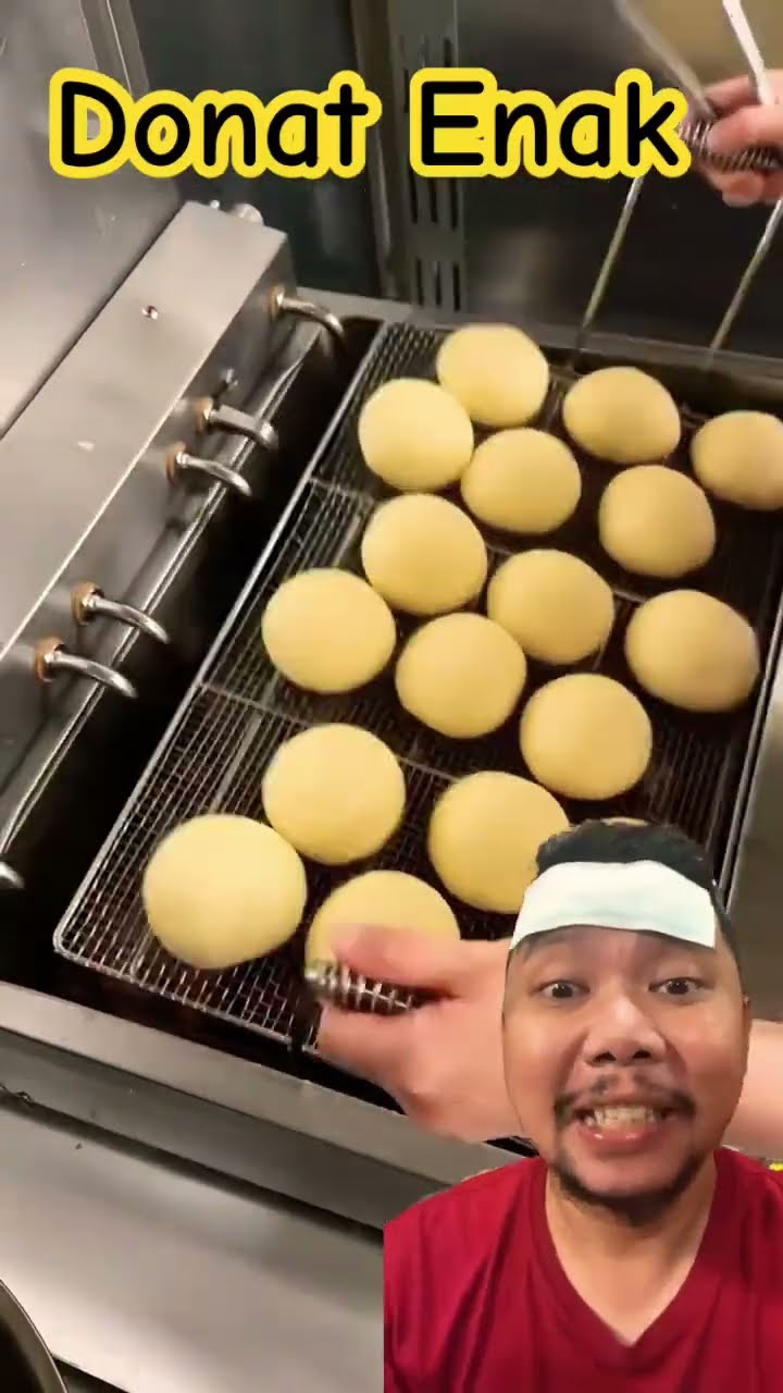 SIAPA MAU DONAT TANPA LUBANG!!!?? #donuts #dessert #food #baking #japanesefood