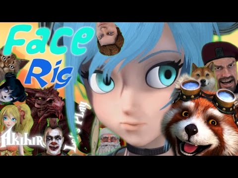 Facerig 犬になり美女になり猫になる アプリ フェイスリグ Youtube