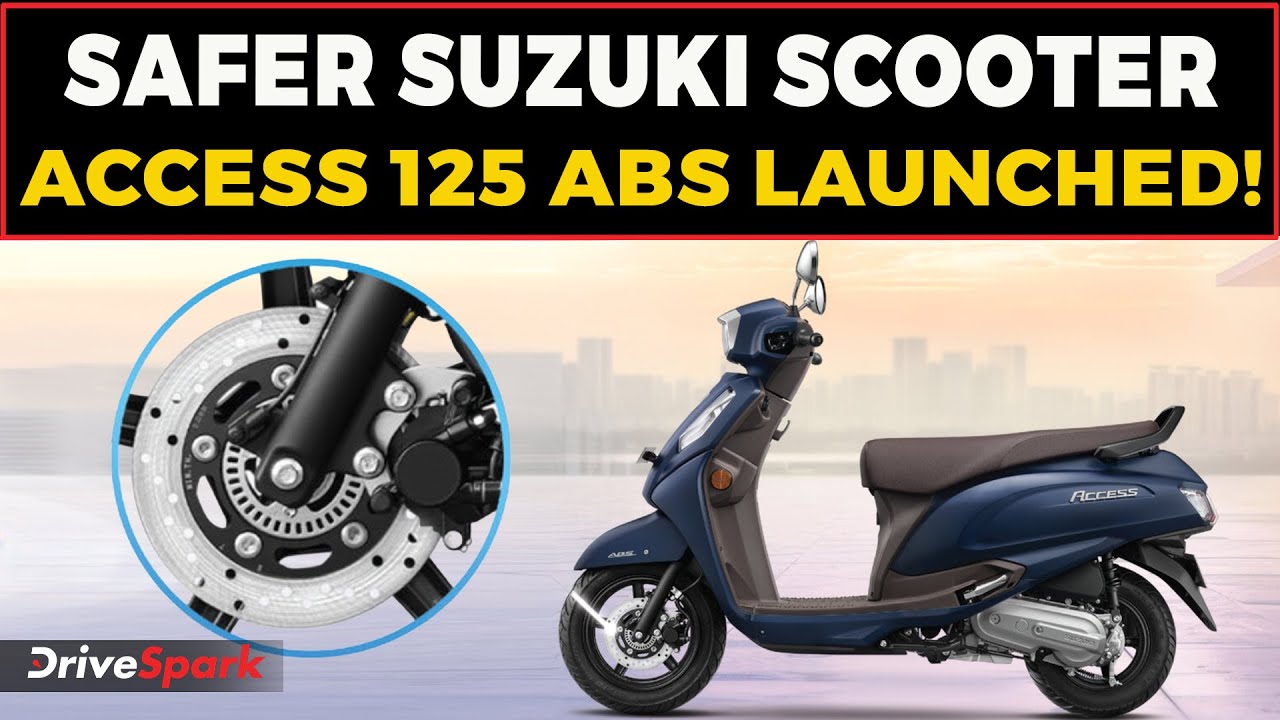 Suzuki Access 125 ABS Launched | New Safety Upgrade + Price, Specs & Ride Connect TFT