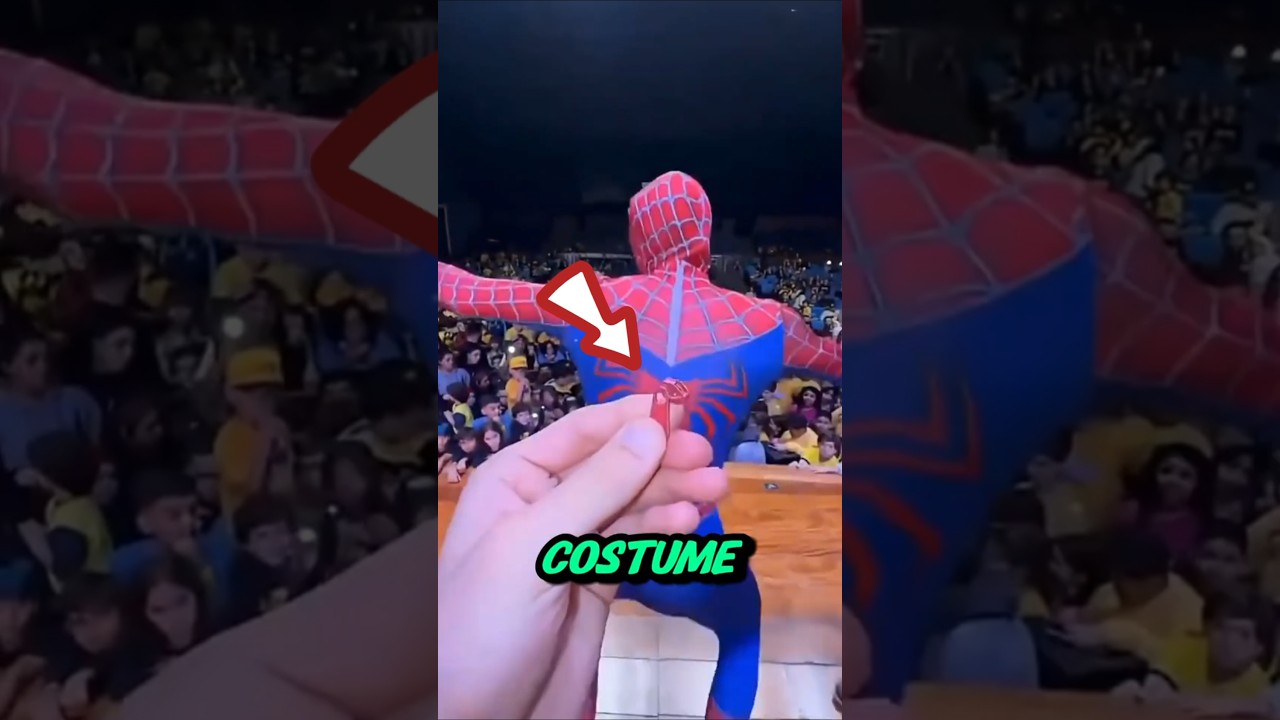 Spider-Man Coincé par son Costume 😱🕷️🕸️ | Sauvetage Inattendu par son Père 👨‍👦✨