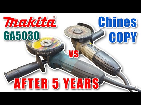 Video: Angle grinder - Makita GA5030: review, specifications, description and owner reviews