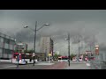 Naderend noodweer station Nijmegen, 14 juli 2010