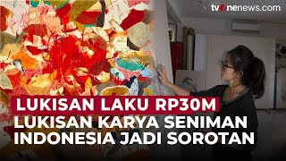 Lukisan Karya Christine Ay Tjoe Jadi Sorotan Dunia Laku Rp34,7 Miliar | OneNews Update