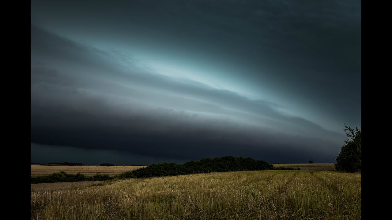 16# Gwałtowne burze / Potężny Shelf Cloud / MCS / 05.08.2023 / Okolice Rzeszowa