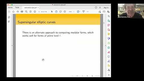 Prof. Henri Darmon | Modular Symbols, P-adic L-Functions, and Rigid Meromorphic Cocycles