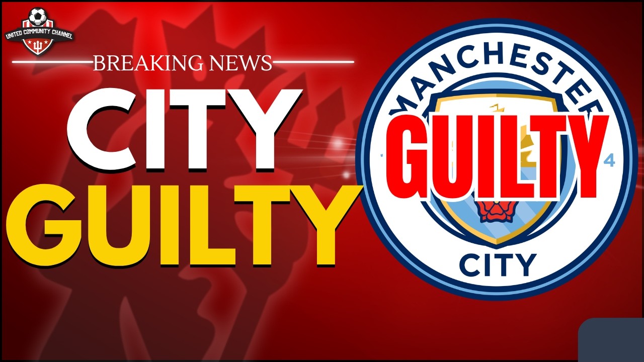 MAN CITY FOUND GUILTY! 🚨 114 Charges Proven, Relegation Threat & Emergency LIVE!