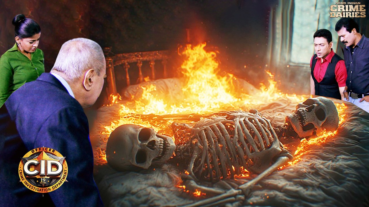 बेड में आग लगते ही उसके भीतर से कंकाल बाहर निकल आया | CID | Latest Episode #2026 | #horror #movie