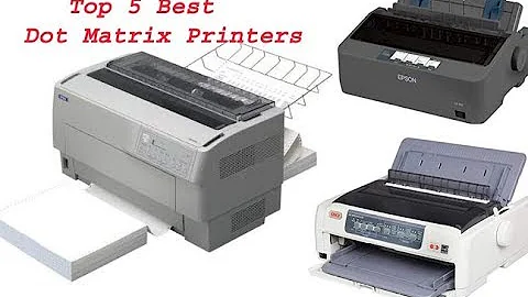 Top 5 Best Dot Matrix Printers