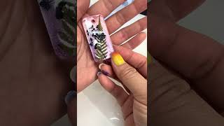 Pearlescent Flower UV Resin Keychains