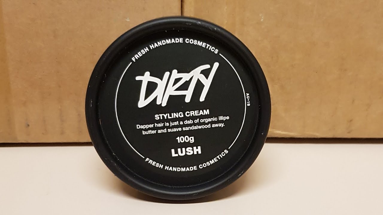 "Dirty" Shaving Cream LUSH Reviews 535 YouTube
