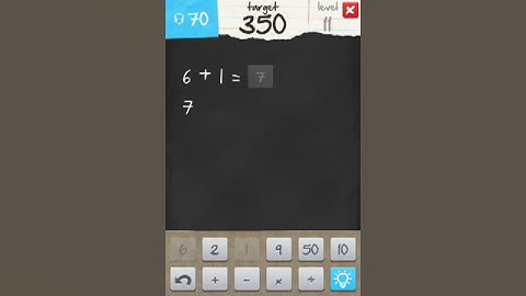 6 Numbers by Brainbow Answers Level 11