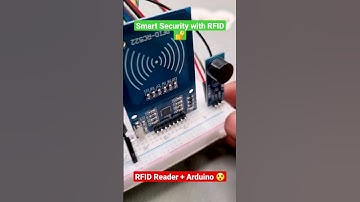 How to Use RFID Reader abd Arduino for a Simple, Yet Effective Security Solution 😲😎 #diy #arduino