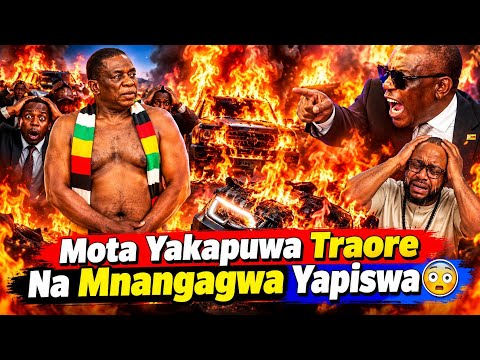 Mota Ya Mnangagwa Yapiswa😭