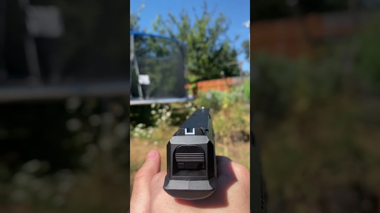 Gfap 13 electric airsoft pistol full auto mag dump! 