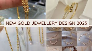 New Gold Jewellery Design 2023