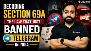 Telegram Banned in India? Decoding Section 69A of the IT Act | NTA's Big Move Explained