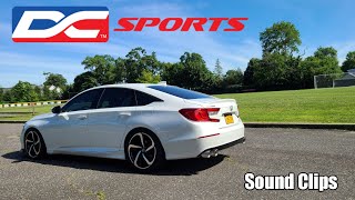 Dc Sports Exhaust Honda Accord 2.0T Sound Clips Inside Outside Cold Start Pt.2