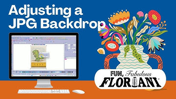 How to adjust the size of a JPG Backdrop Image
