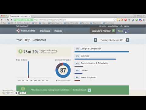 RescueTime - Getting Started