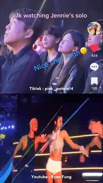 JUNGKOOK REACTION TO YOU AND ME - JENNIE AT COACHELLA